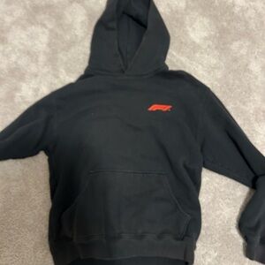PacSun Black F1 Hoodie with Red Detail